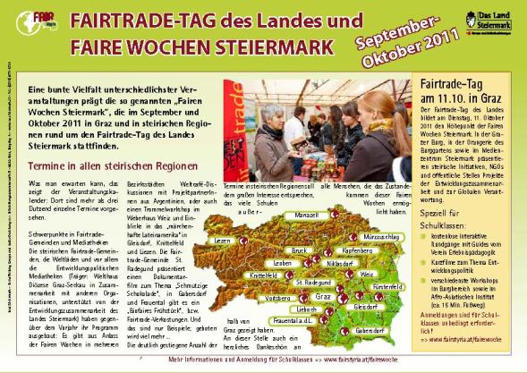 Fairtrade-Tag Steiermark 2011