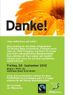 Dankesfest in Kaindorf