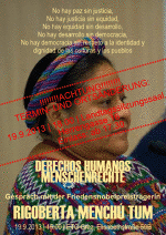 Rigoberta Menchú kommt am Donnerstag ins Grazer Landhaus © ETC