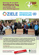 Programm des FairStyria-Tages 2016