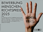 Auslobung des Grazer Menschenrechtspreises für das Jahr 2025.